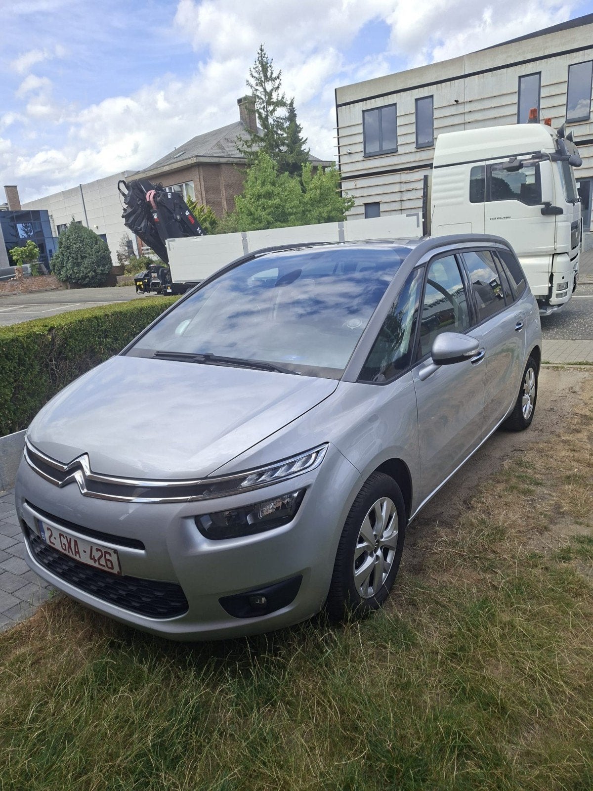 Citroen C4, Auto's, 7 zetels, Bedrijf, Handgeschakeld, Grijs
