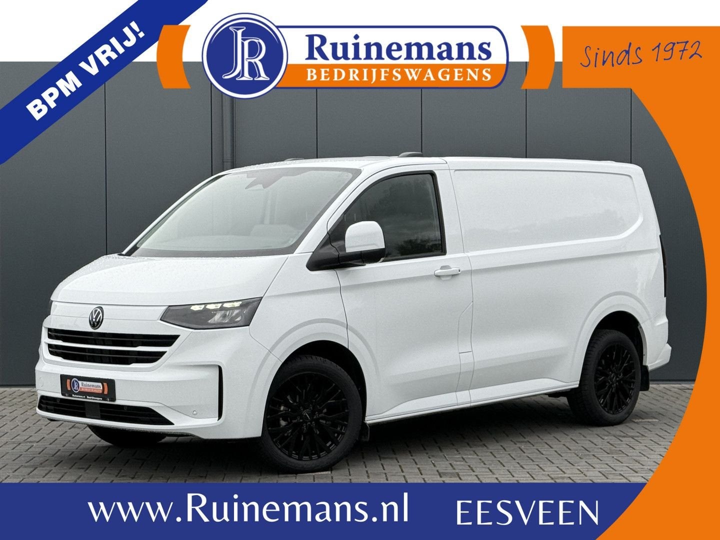Volkswagen Transporter 2.0 TDI 150 PK STYLE / AUTOMAAT / L1H, Auto's, Bestelwagens en Lichte vracht, 199 g/km, Wit, Diesel, Onderhoudsboekje