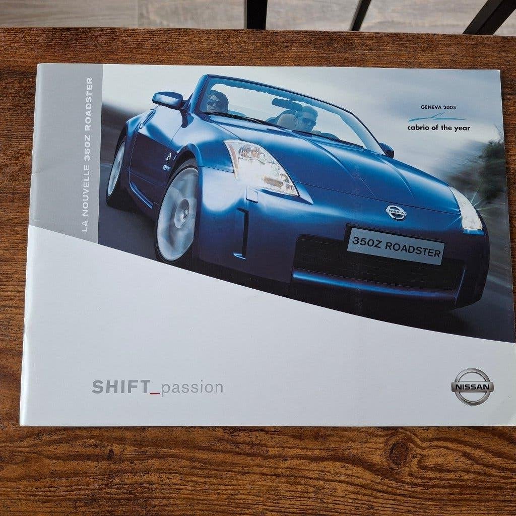 NISSAN - La nouvelle 350Z ROADSTER  2005, Ophalen of Verzenden, Nieuw, Nissan