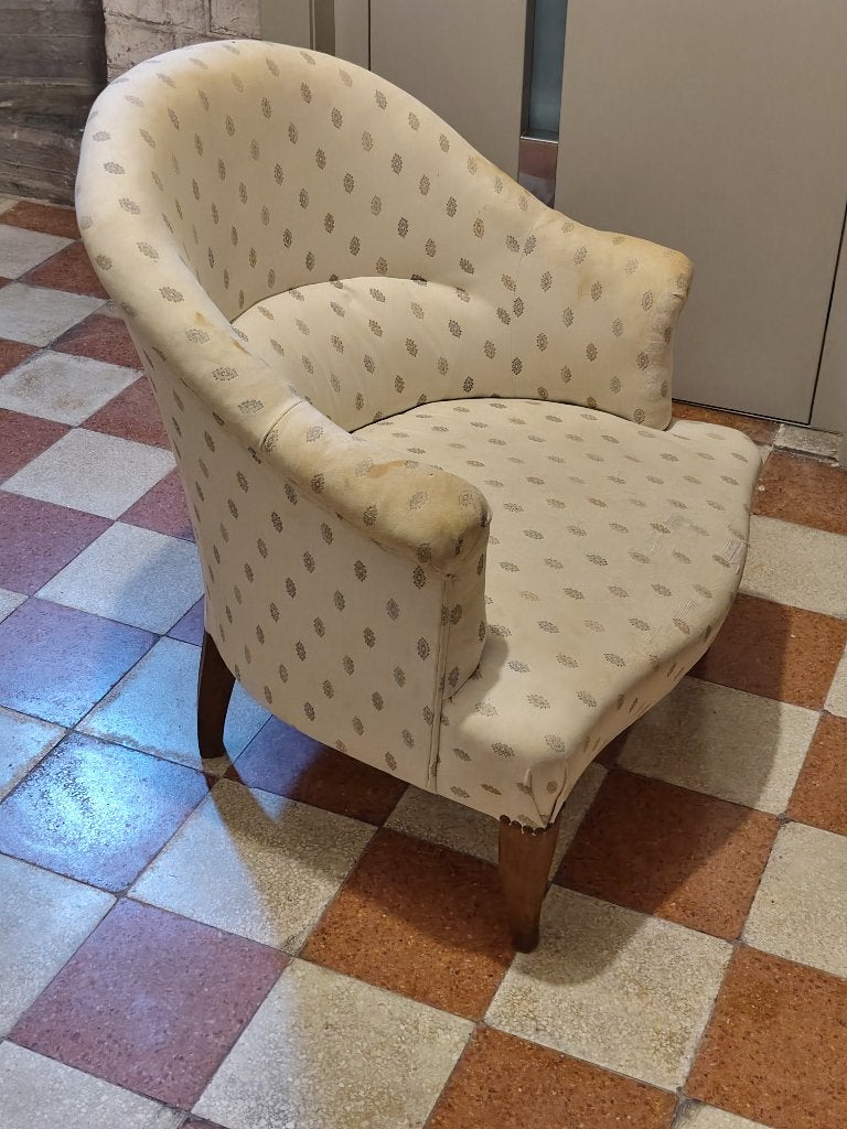 fauteuil crapaud (deux), Huis en Inrichting, Fauteuils, Ophalen, Gebruikt, Hout