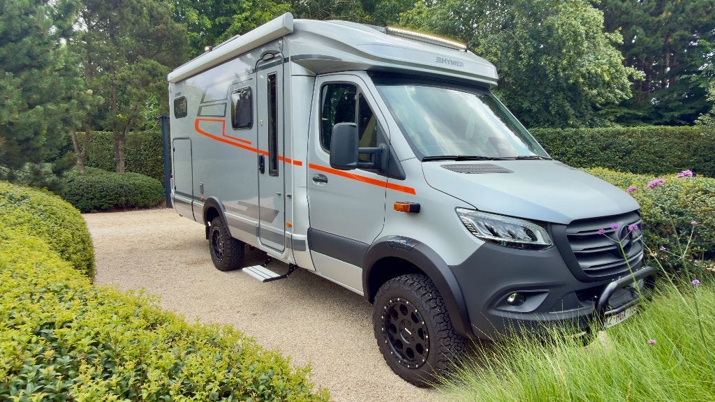 Hymer MLT 580 4x4 Satin silver Full Option, Caravanes & Camping, Camping-cars, Toilette à cassette, ESP - Contrôle de stabilité
