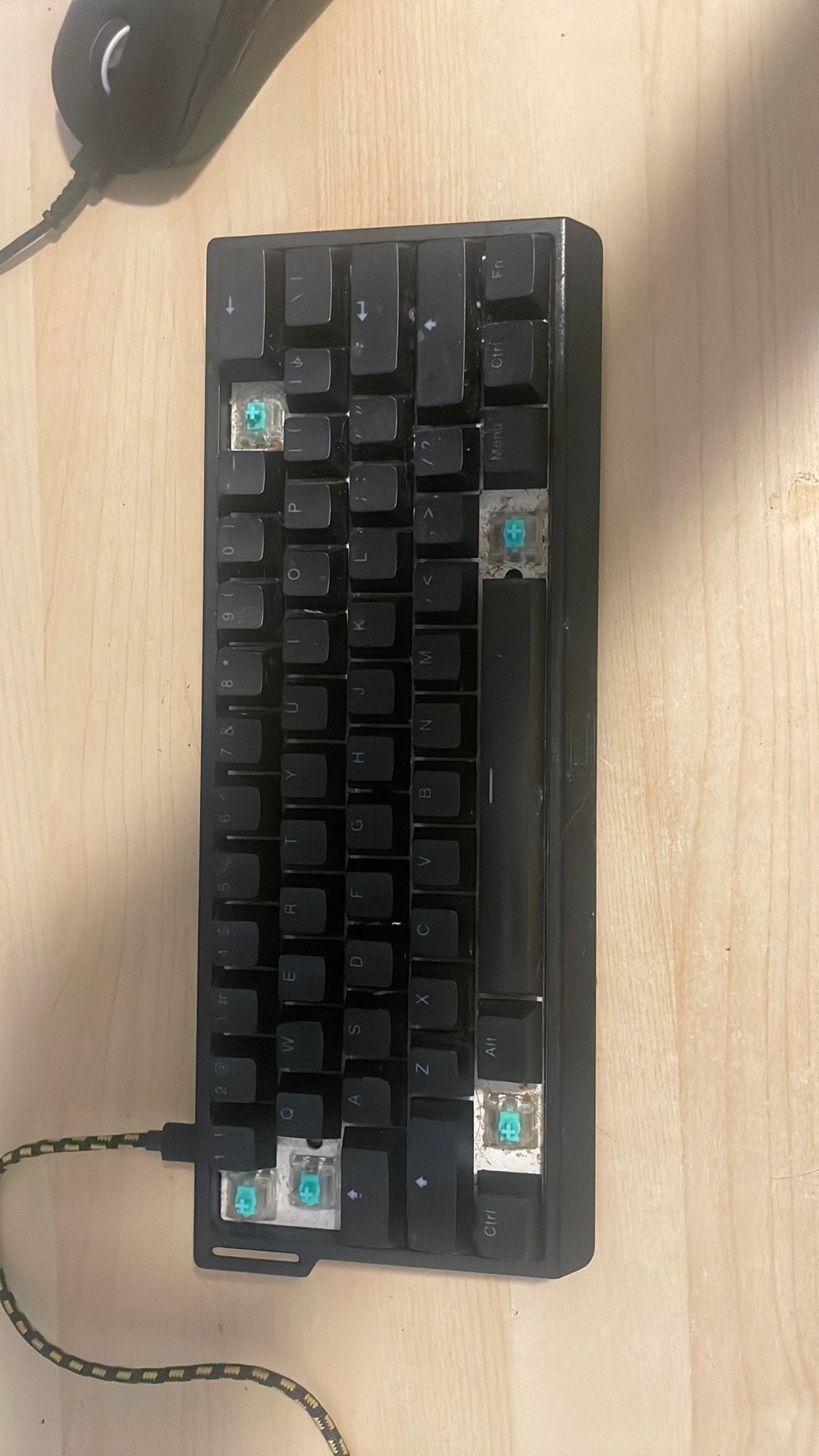 Woothing 60he keyboard, Computers en Software, Toetsenborden, Ophalen of Verzenden, Zo goed als nieuw