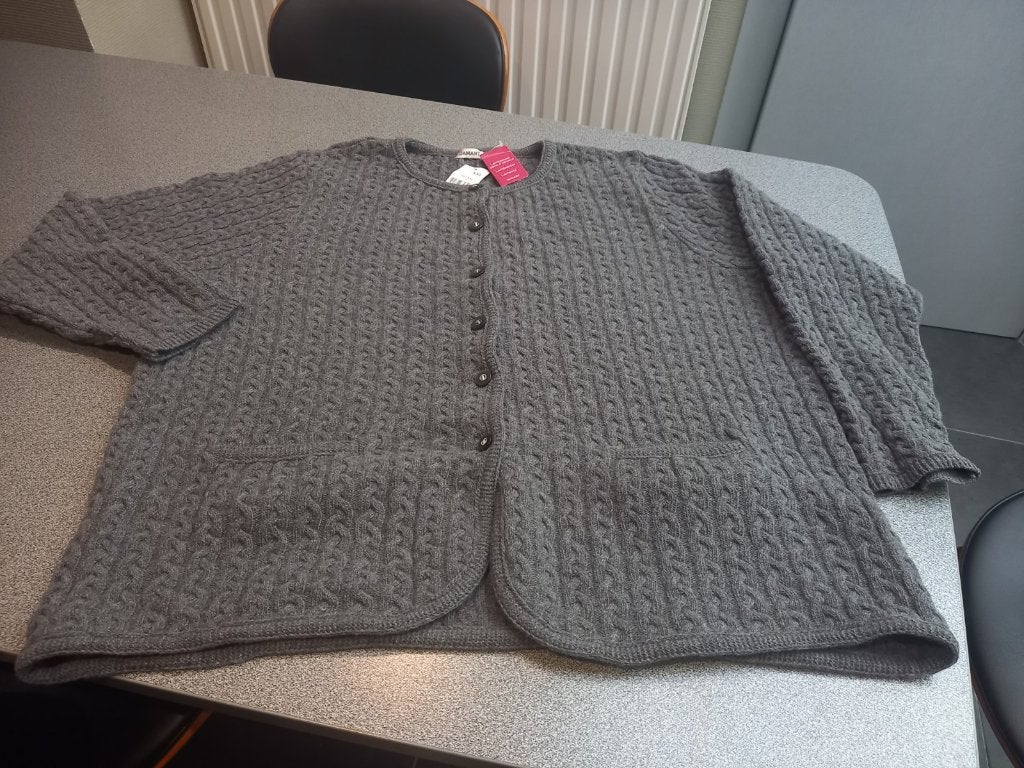 Grijze gilet. XXL.Nieuw.Damart, Trui of Vest, Nieuw, Ophalen of Verzenden, Grijs