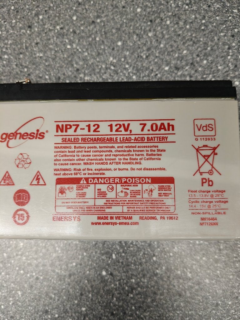 oplaadbare loodbatterijen, Ophalen, Zo goed als nieuw