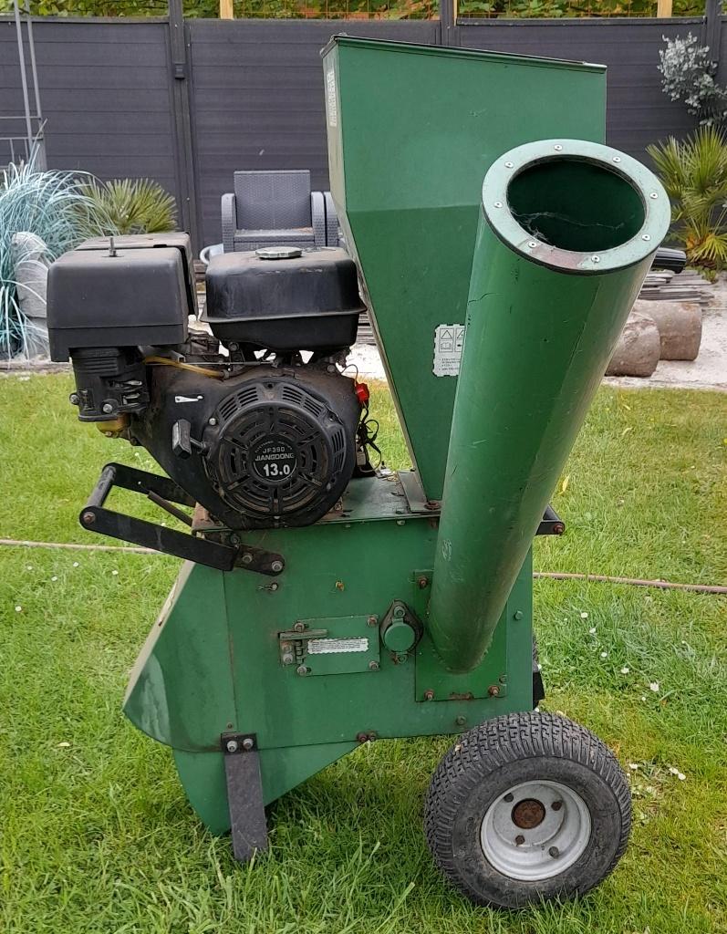 Hakselaar Greenstar FYS-76, werkende staat, 13pk, Tuin en Terras, Hakselaars, Gebruikt, Benzine, Ophalen