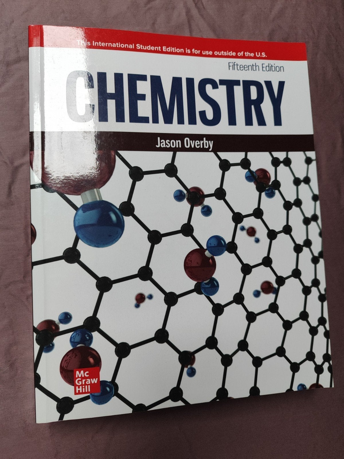 Chemistry, fifteenth edition - Jason Overby, Enlèvement ou Envoi, Comme neuf, Enseignement supérieur, Jason Overby