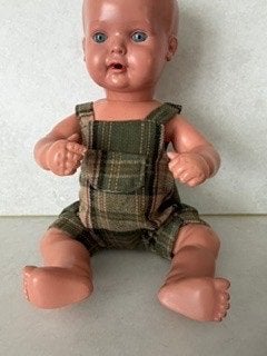 antieke Schildpad pop, Verzamelen, Poppen, Ophalen of Verzenden, Gebruikt, Pop