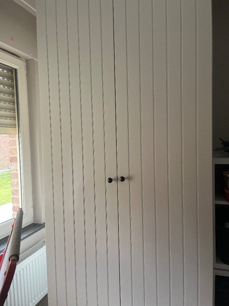 PAX kleerkast 2 deurs, Gebruikt, 100 tot 150 cm, 200 cm of meer, 25 tot 50 cm