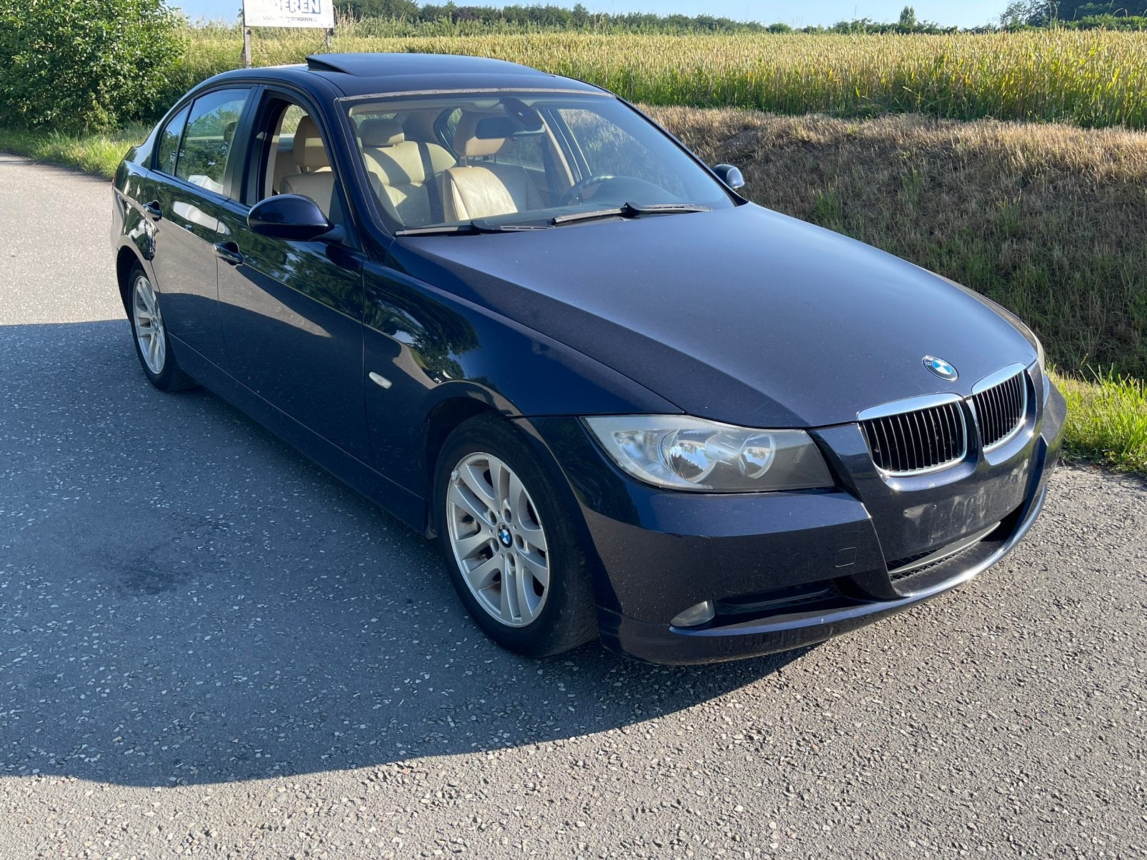 Bmw e90 320i, Auto's, 1998 cc, Achterwielaandrijving, 4 cilinders, Blauw