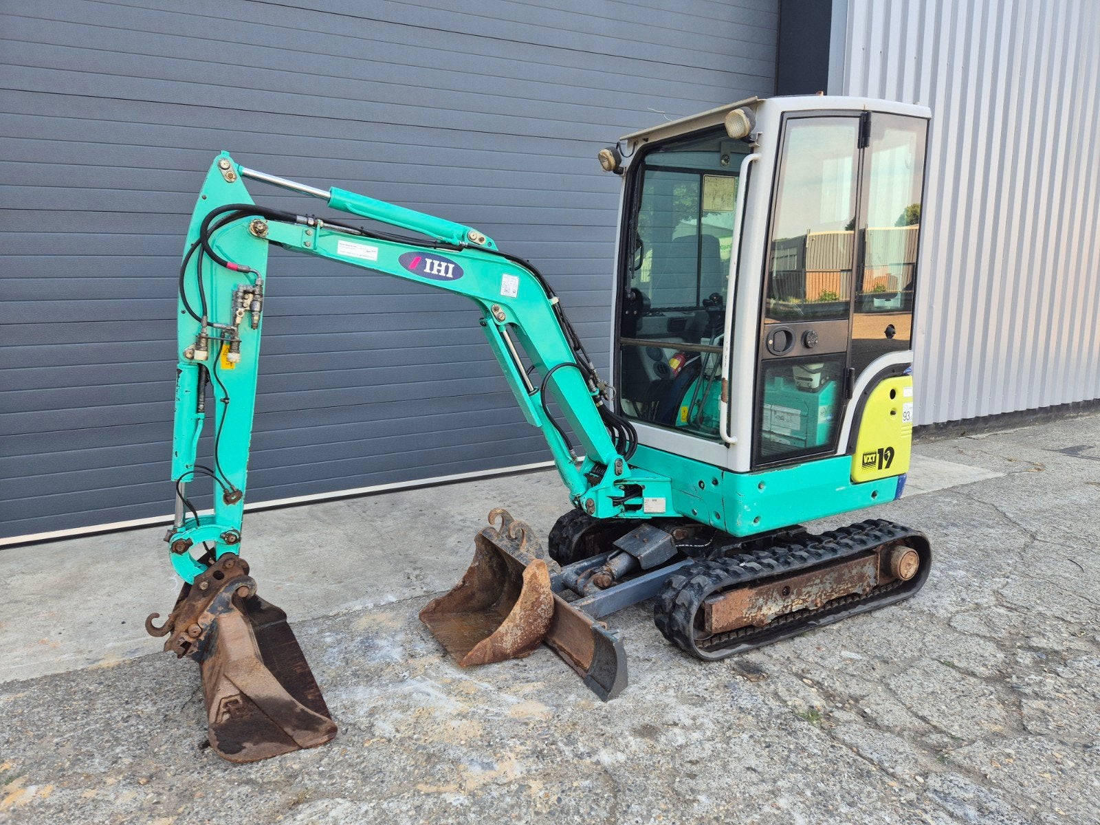 IHI 19VXT (2 ton) Yanmar Graafmachine Minigraver, Articles professionnels, Machines & Construction | Autre, Enlèvement