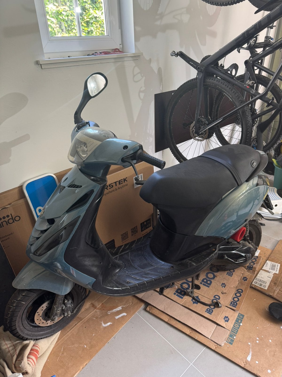 Zip 70cc 2takt te koop!, Fietsen en Brommers, Scooters | Piaggio, Ophalen, Zo goed als nieuw, Zip