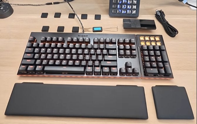 be quiet! Dark Mount, Silent Tactile, Qwerty, Ophalen, Nieuw, Qwerty, Multimediatoetsen