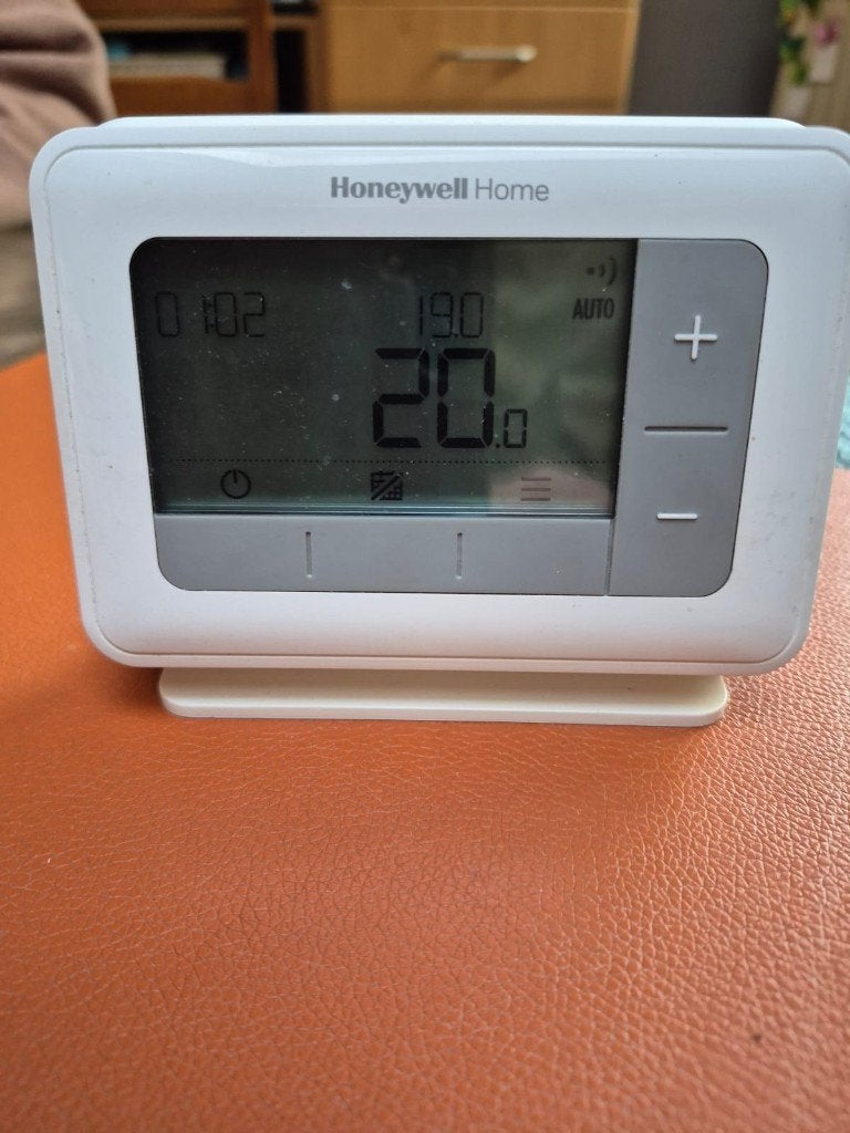 T4R  honeywell draadloze thermostaat, Ophalen of Verzenden, Slimme thermostaat, Zo goed als nieuw