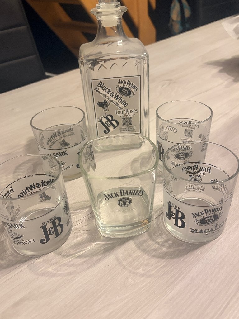 Lot verre jack daniels, Enlèvement, Comme neuf, Autres types