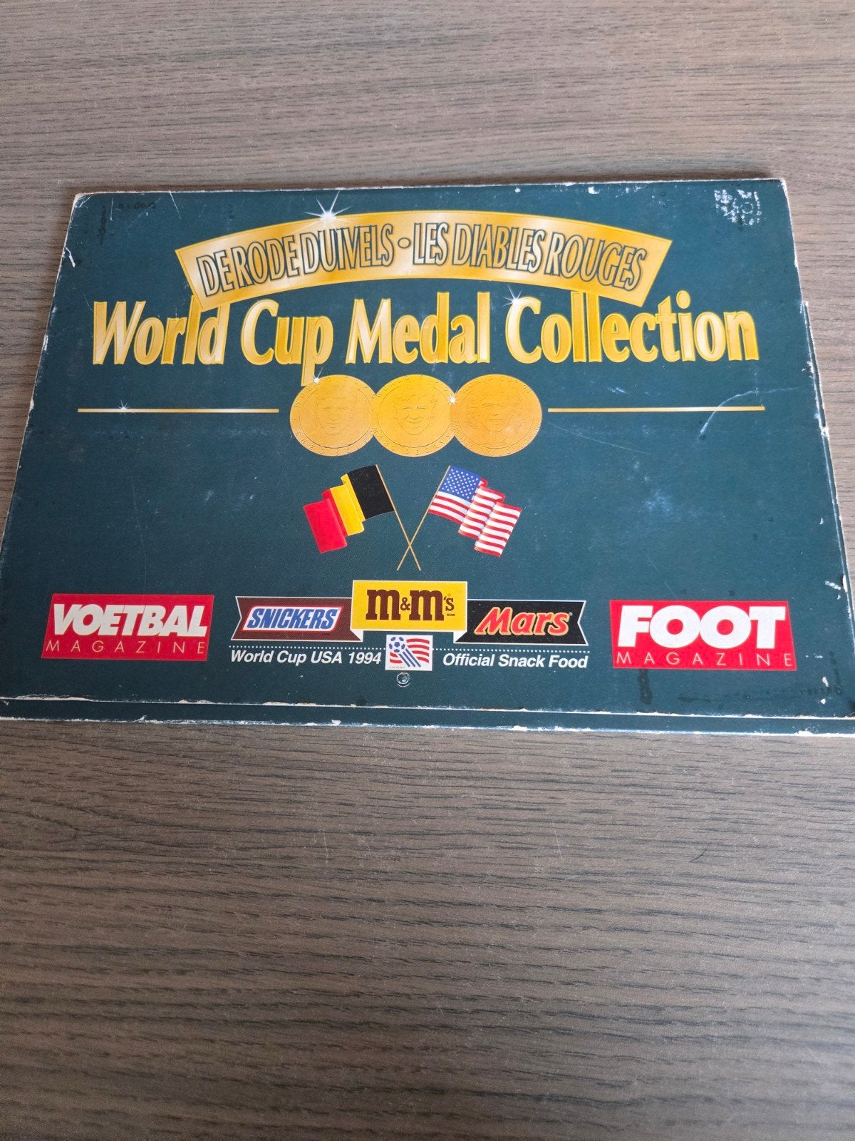 World cup medal collection WK 1994, Enlèvement