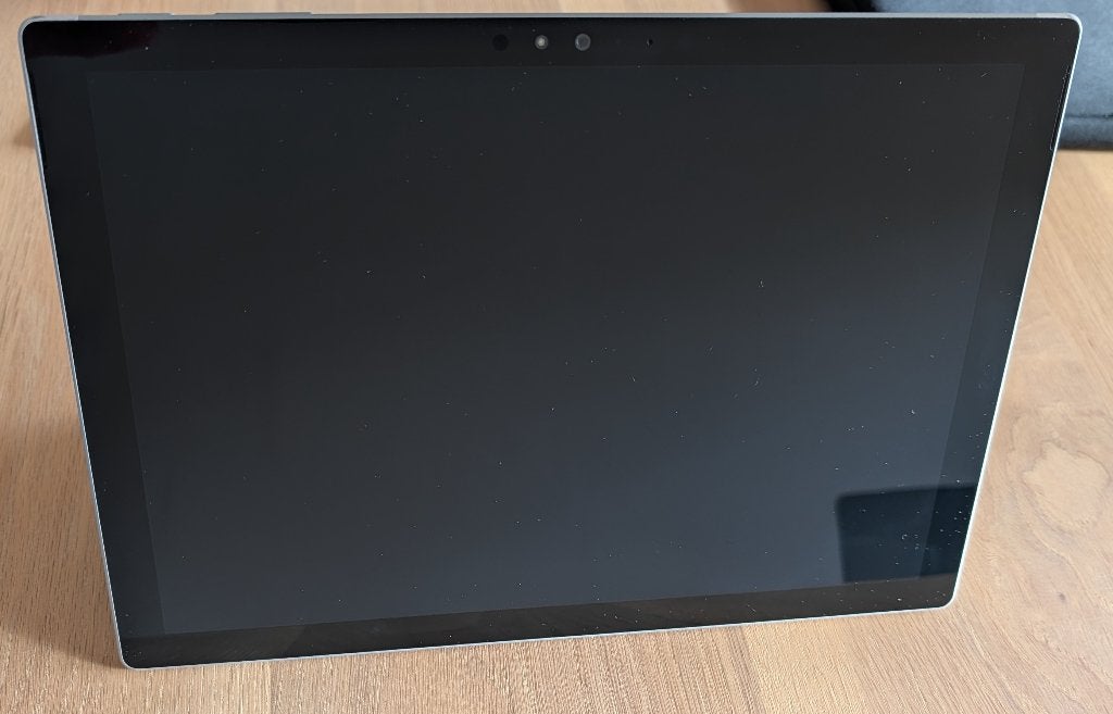 Microsoft Surface Pro 4 — M3/128 GB/4 GB RAM Clav + opladen, Computers en Software, Ophalen, Gebruikt, Microsoft Surface Pro, SSD