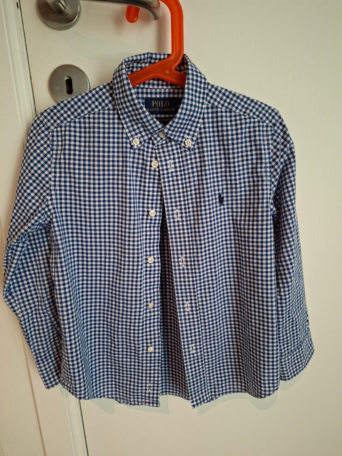 Polo Ralph Lauren geruit hemd kind maat 5, Kinderen en Baby's, Ophalen