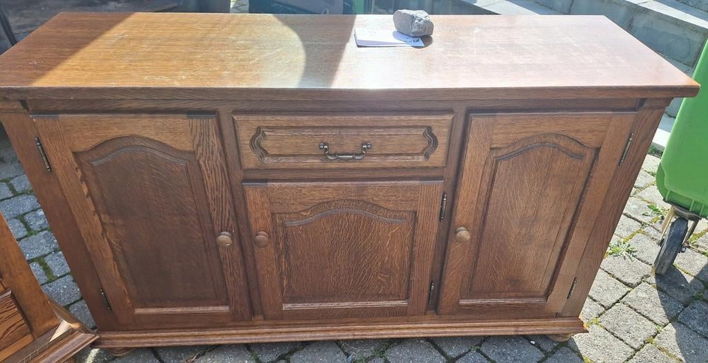 Meubles de salon ou salle a manger, Maison & Meubles, Armoires | Dressoirs, Chêne, Enlèvement