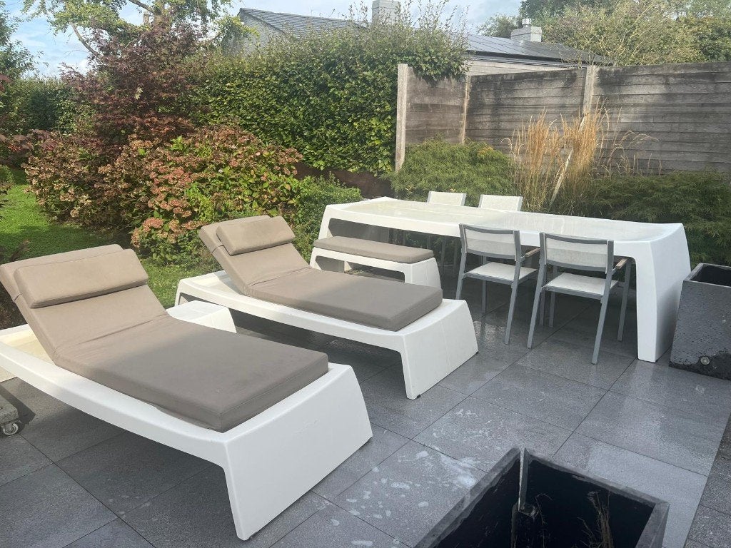 Tuinset, Tuin en Terras, Ophalen, Kunststof, 8 zitplaatsen, Tuinset