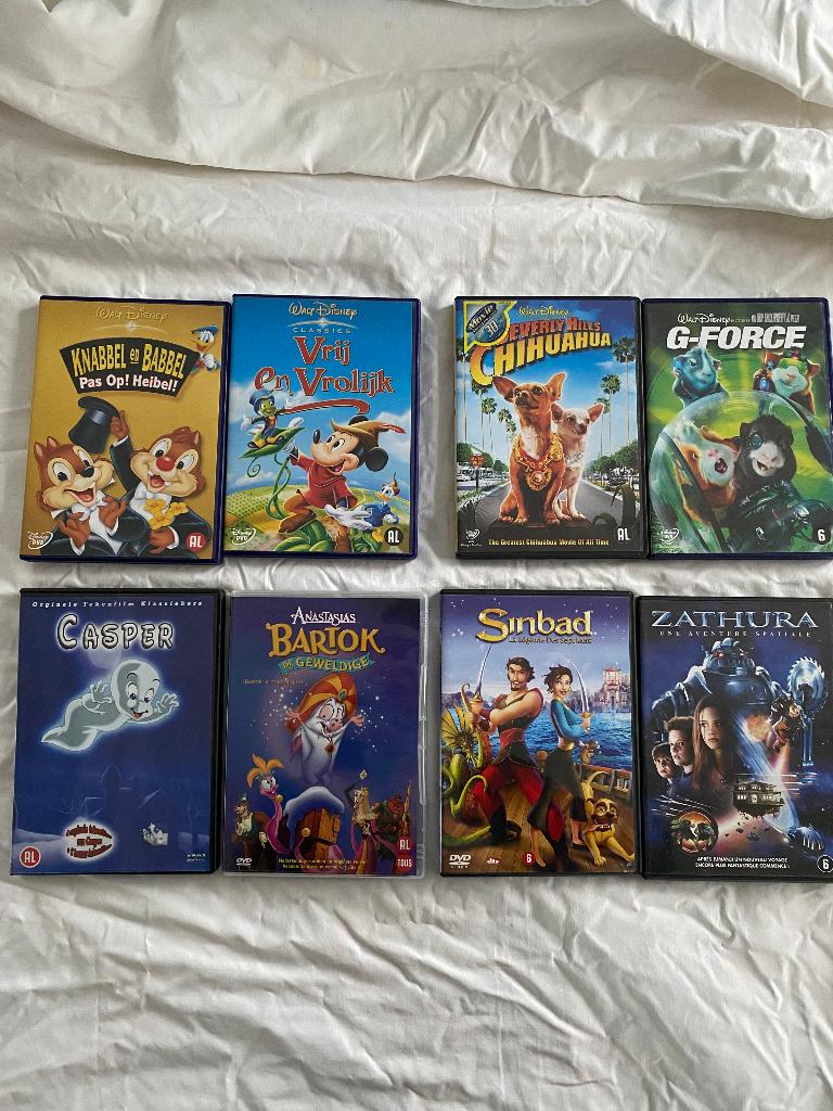 Groot Animatie & Familie DVD-Pakket (8 DVD's), Cd's en Dvd's, Dvd's | Tekenfilms en Animatie, Ophalen, Tekenfilm, Alle leeftijden