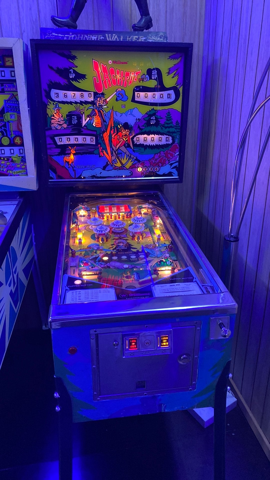JACKPOT Williams flipper#flipperkast#pinball, Collections, Machines | Flipper (jeu), Mécanique, Flipper (jeu), Comme neuf, Williams