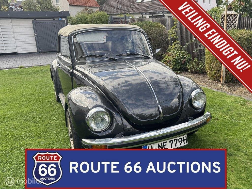 Volkswagen Beetle Cabriolet | 1977 | Route 66 Auctions, Autos, Achat, Entreprise, Autre carrosserie, Essence