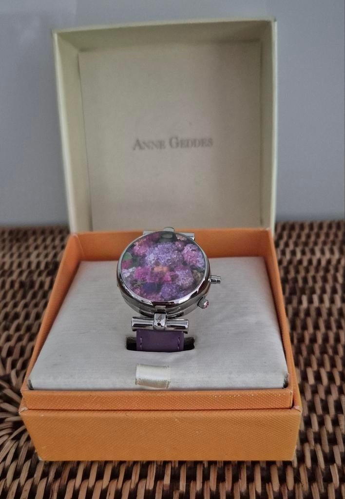 Anne Geddes horloge, Ophalen
