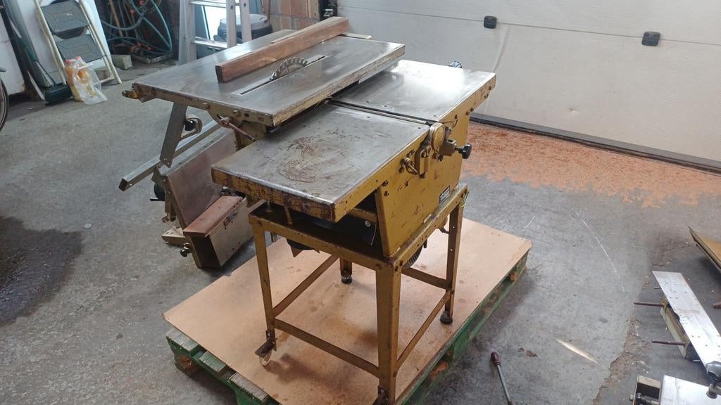 Combine  scheppach HM1, Ophalen