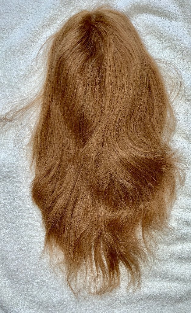 Haartopper van echt haar, Ophalen, Zo goed als nieuw, Pruik of Haarverlenging