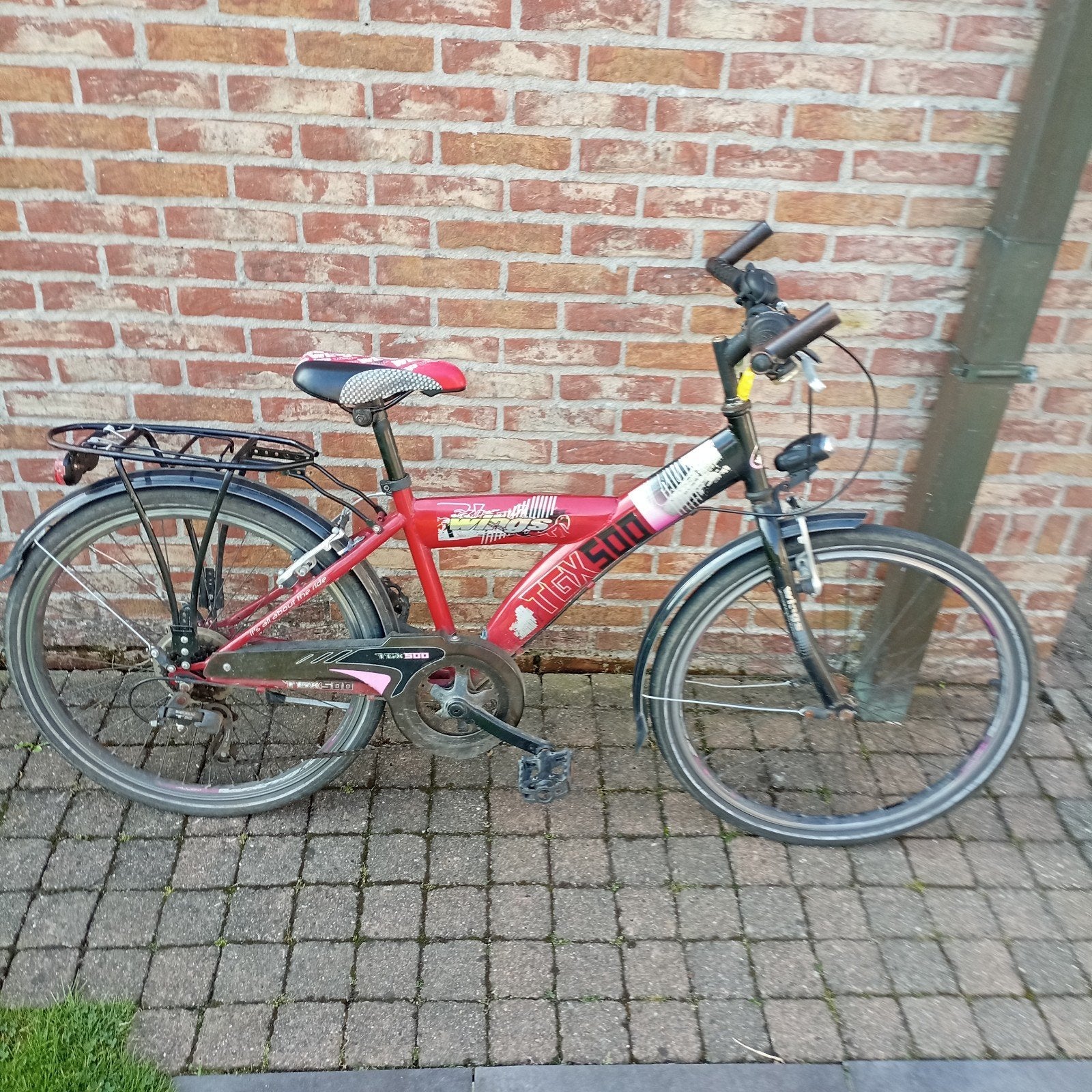 Jongens fiets 24 inch, Ophalen