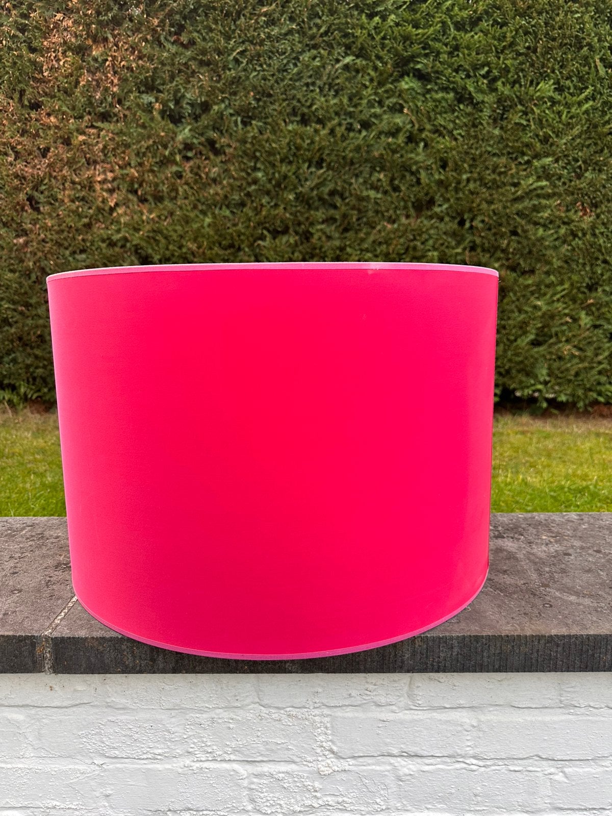 Abat jour Heytens rose, Maison & Meubles, Suspension, Textile, Rond, Comme neuf