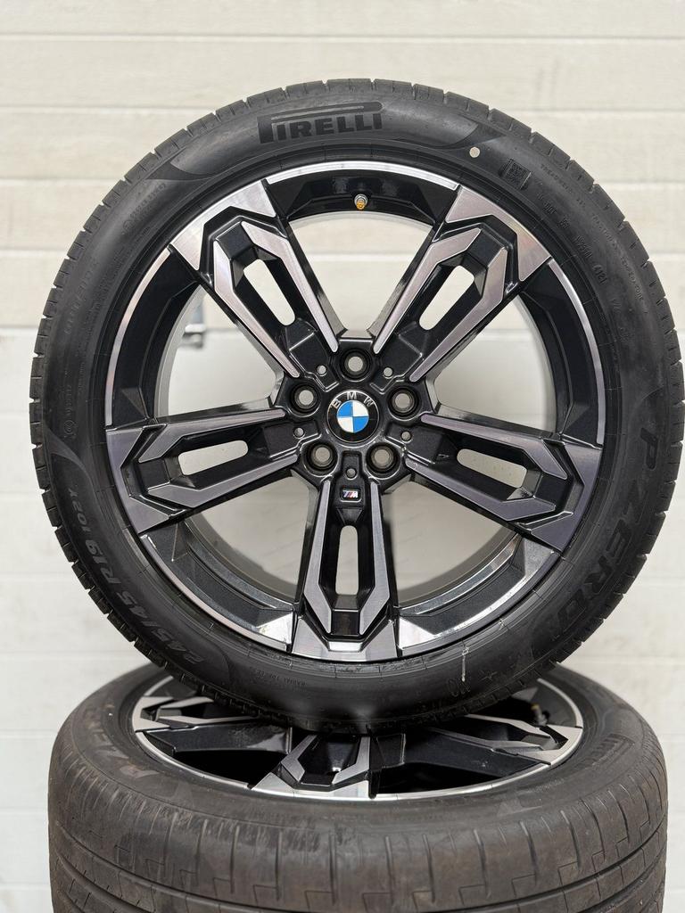 DEMO 19’’BMW X1 IX1 U11 VELGEN ZOMERBANDEN ORIG TPMS STYLE 8, 19 inch, -, -, Banden en Velgen