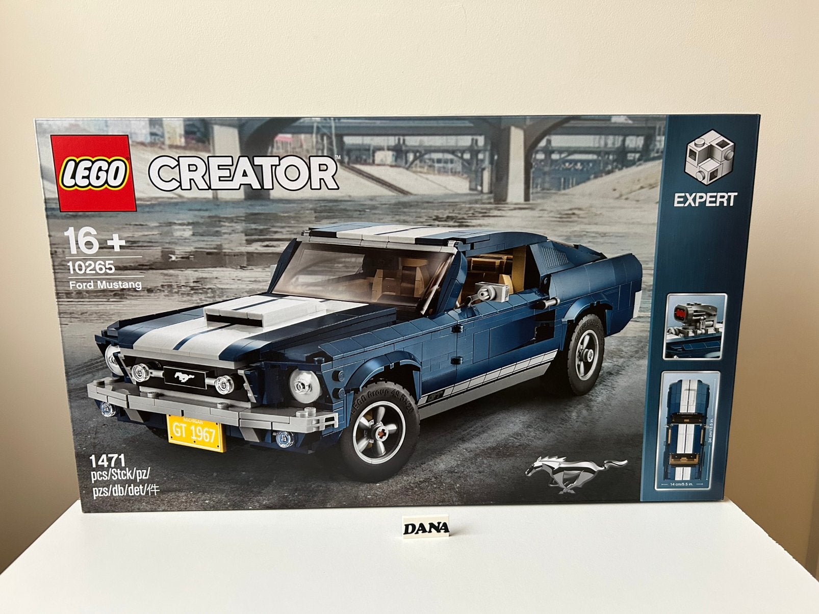 Lego Creator Expert Ford Mustang (10265)Nieuw!, Neuf, Enlèvement ou Envoi, Lego, Ensemble complet