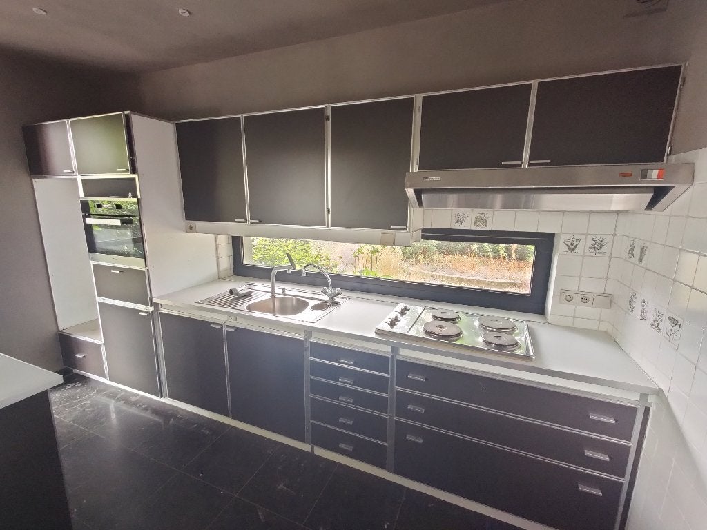 Keuken, Ophalen, Gebruikt, Bruin, U-keuken