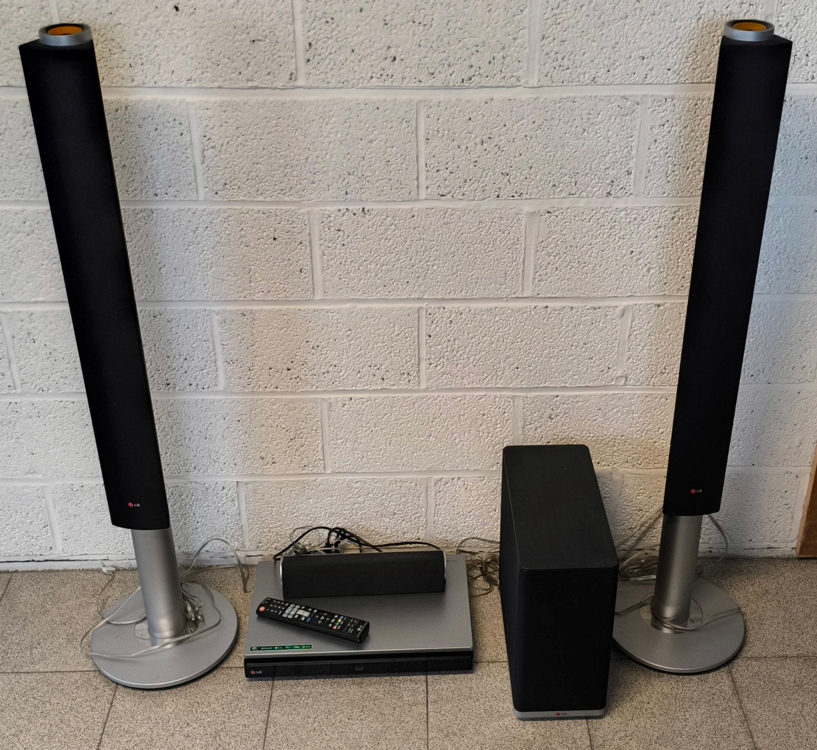 Home Surround system LG, Ophalen