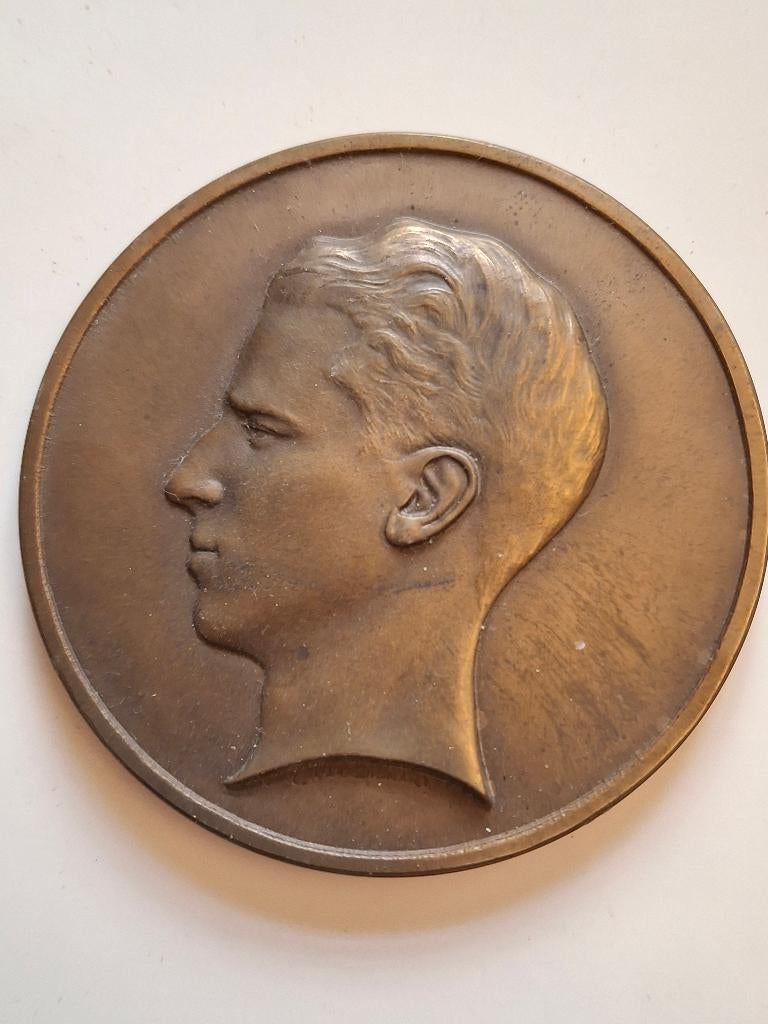 Medaille Koning Boudewijn ., Verzamelen, Verzenden, Gebruikt, Overige typen