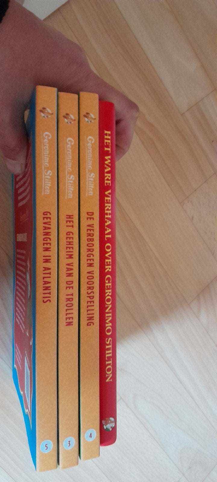 Geronimo Stilton 4 boeken, Ophalen of Verzenden, Geronimo Stilton