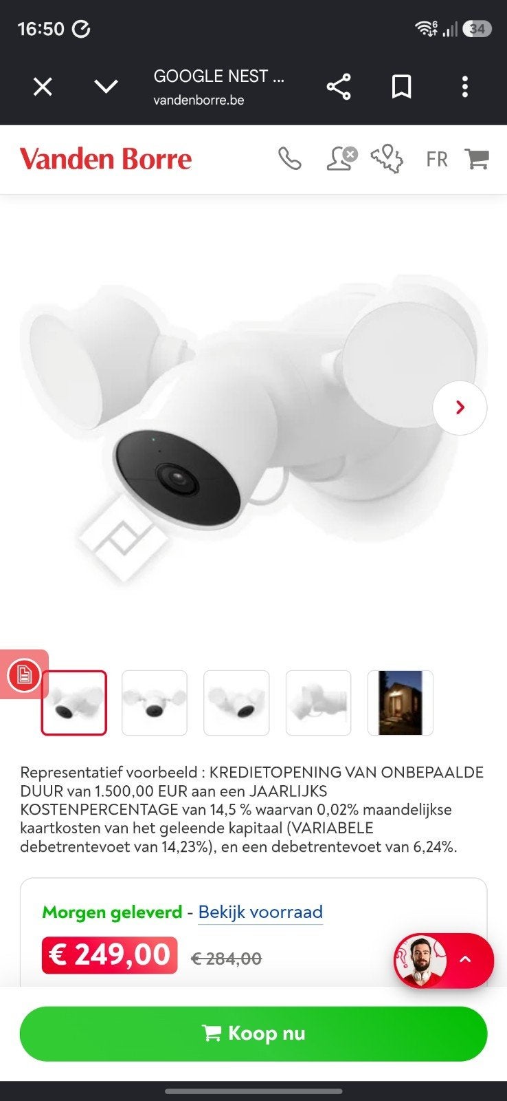 Google nest camera's, Audio, Tv en Foto, Ophalen