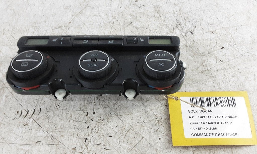 PANNEAU DE COMMANDE CHAUFFAGE Volkswagen Tiguan (5N1 / 2), Utilisé, Volkswagen
