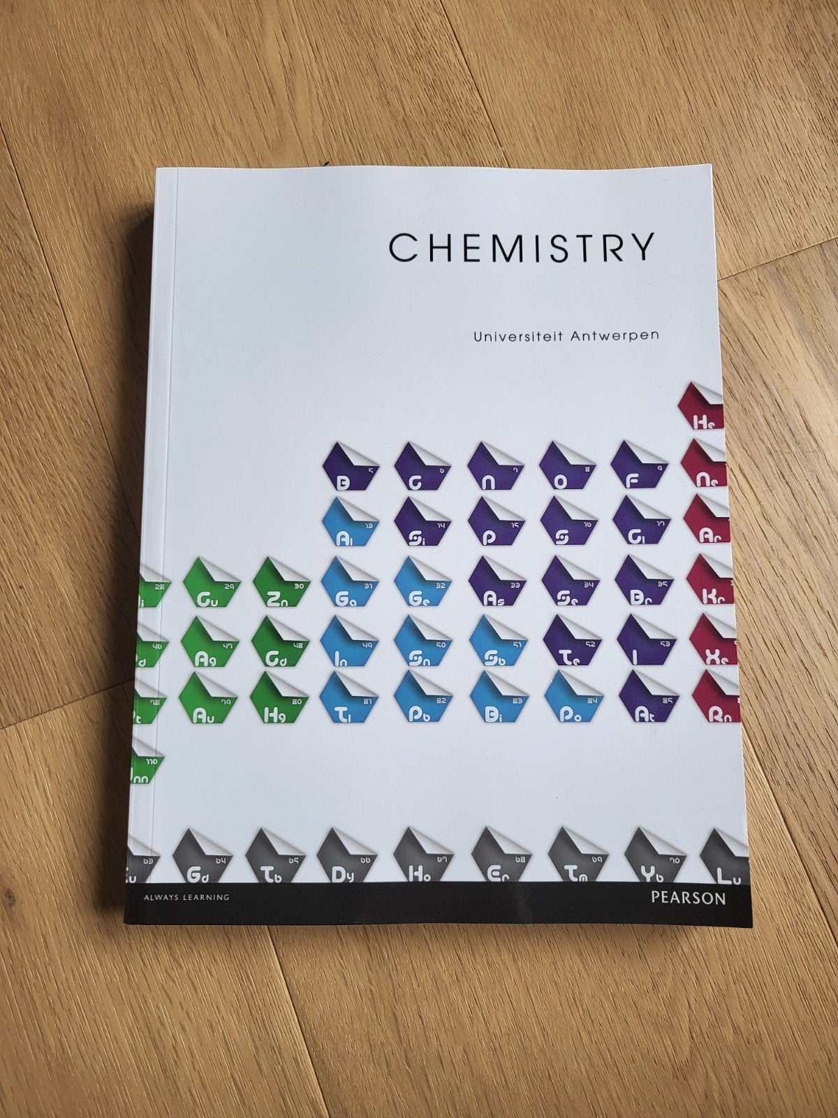 chemistry universiteit Antwerpen leerboek Pearson, Livres, Enlèvement ou Envoi, Neuf, Universiteit antwerpen