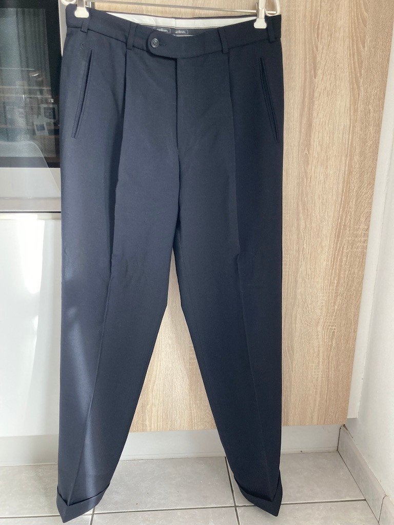 Kostuumbroek donkerblauw heren Gardeur, Vêtements | Hommes, Gardeur, Enlèvement ou Envoi, Comme neuf, Bleu