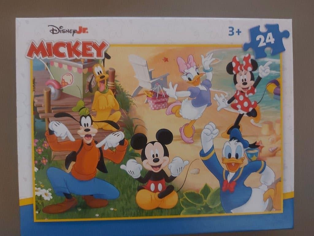 Puzzle Disney Jr Mickey 24 pièces 3+, Enlèvement, 10 à 50 pièces, Neuf, 2 à 4 ans