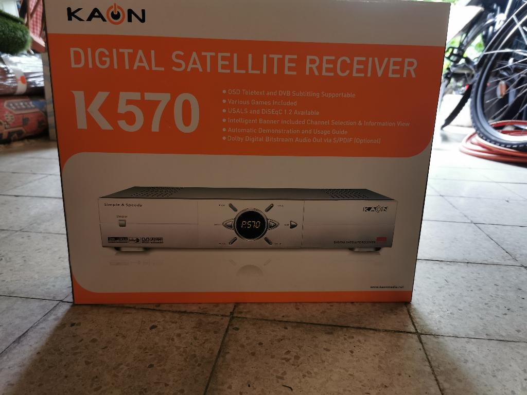 satellietontvanger, Ophalen, Nieuw