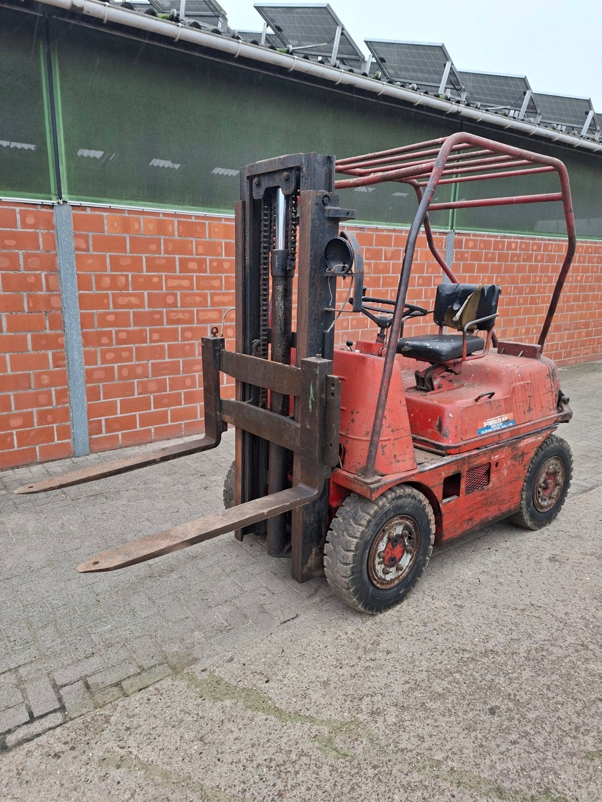 heftruck Diesel Guldner Linde, Linde, Diesel, Chariot élévateur, Enlèvement