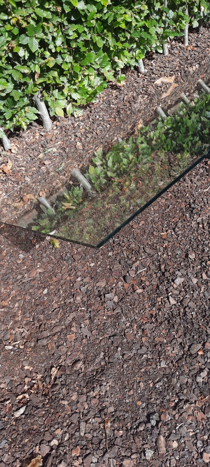 glazen plaat voor tafel  2.5m op 1m, Ophalen, Veiligheidsglas