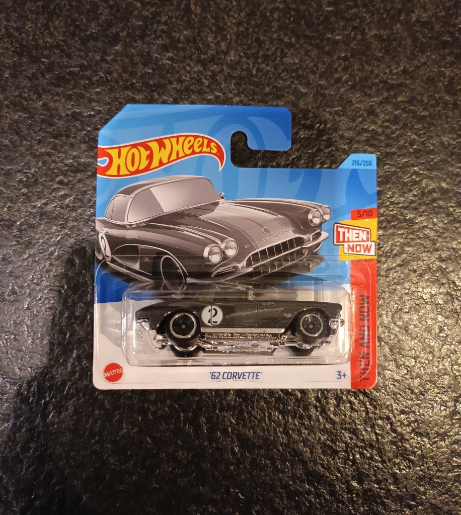 Hot Wheels - Corvette '62, Envoi, Neuf, Voiture