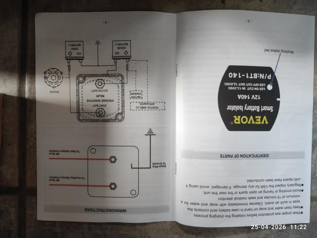 Batterijisolator nieuw in verpakking. Ongebruikt., Enlèvement
