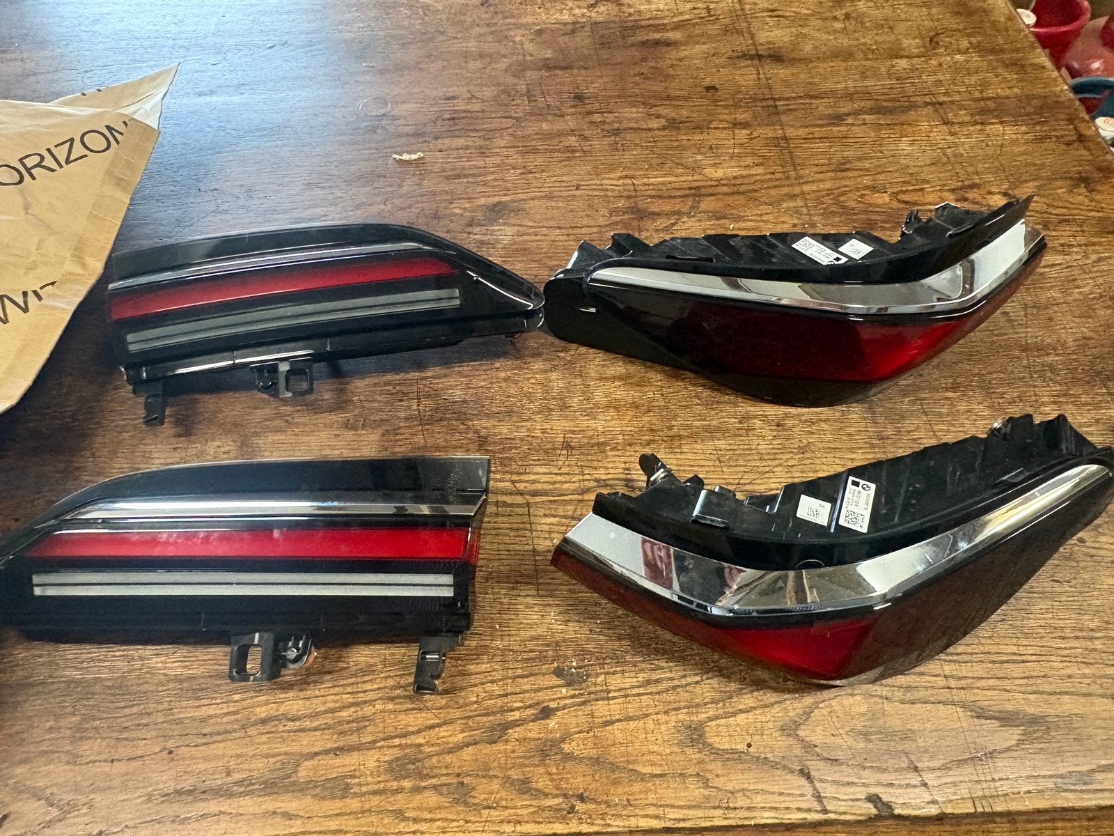 BMW I7 G70 2025 originele set achterlichten, Ophalen, BMW