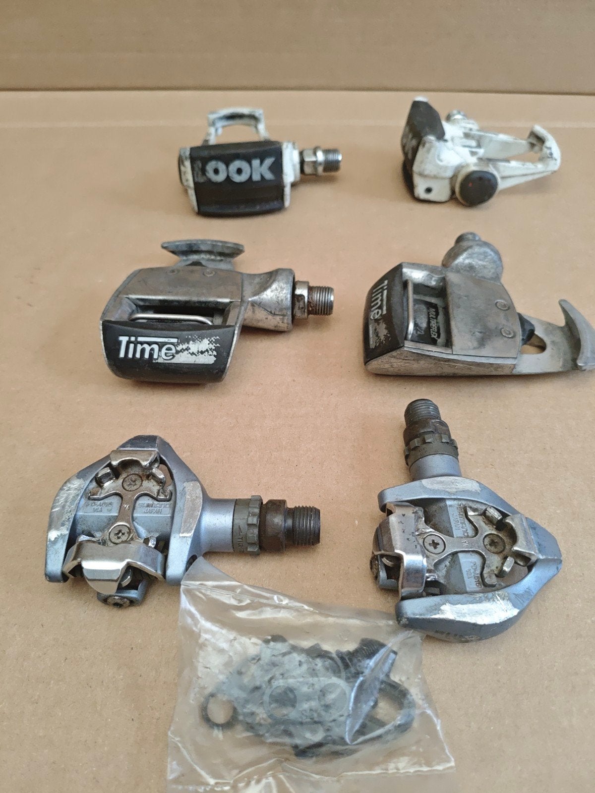 vintage fietspedalen, Fietsen en Brommers, Ophalen of Verzenden, Gebruikt