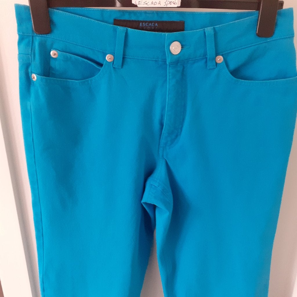 ESCADA Sports Lichtkobaltblauwe spijkerbroek Maat: 40    € 5, Kleding | Dames, Spijkerbroeken en Jeans, Zo goed als nieuw, W30 - W32 (confectie 38/40)
